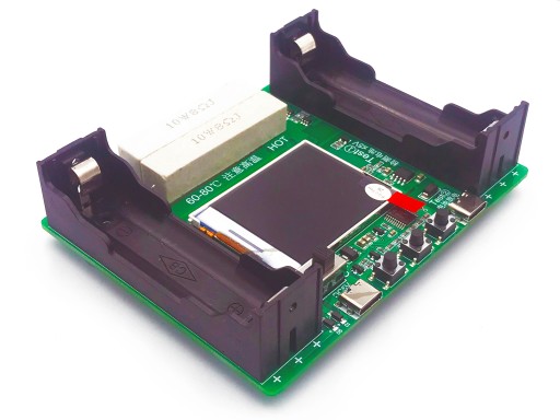 Тестер емкости аккумулятора 18650 USB-C