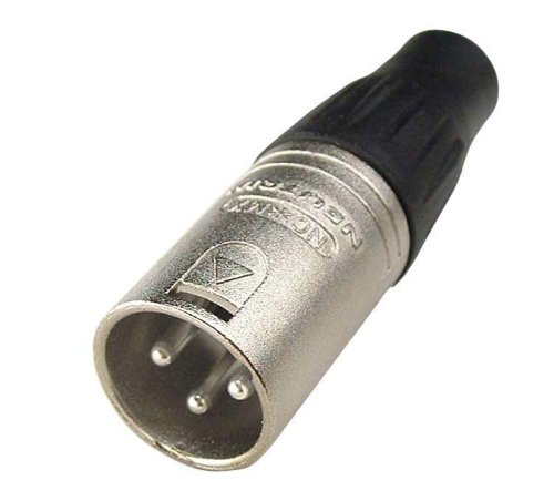 РАЗЪЕМ NEUTRIK XLR NC-3MX, 3-ПОЛЮСНЫЙ