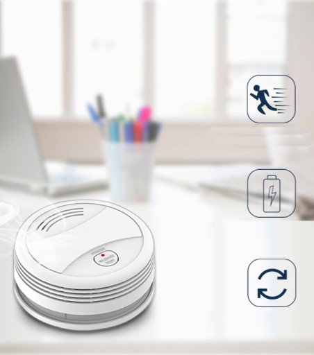 Беспроводной детектор дыма WIFI ДЕТЕКТОР TUYA