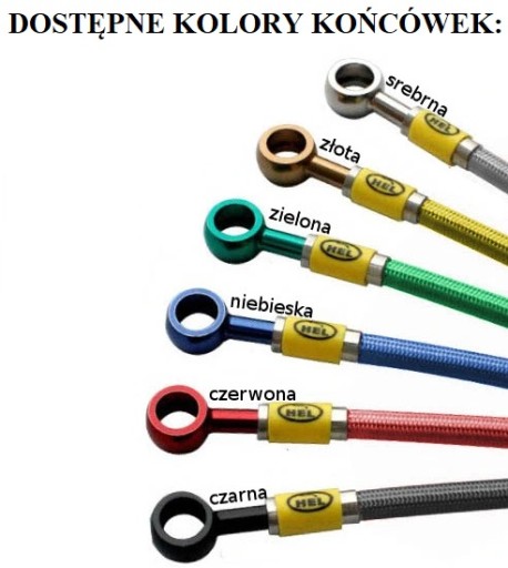 Кабели HEL Honda CBR600F F4/F4i 1999-2006 P+T