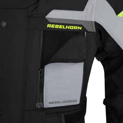 Мотоциклетная куртка REBELHORN CUBBY IV GREY БЕСПЛАТНО