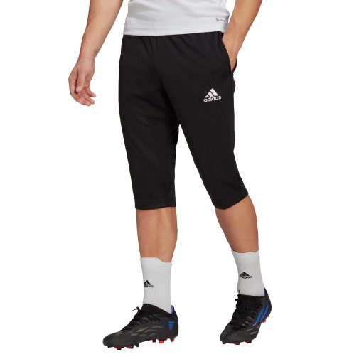 Мужские брюки adidas Entrada 22 3/4 черные HB0576