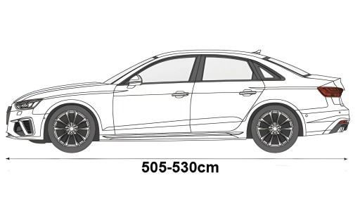 Pokrowiec przeciwgradowy na samochód antygradowy 7mm auto grad SEDAN 530