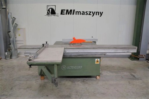 ФОРМАТНАЯ ПИЛА ALTENDORF F45 - 3,2 м - ПОДРЕЗАНИЕ