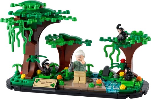 LEGO 40530 «Посвящение Джейн Гудолл», новый UNIKAT wy24H