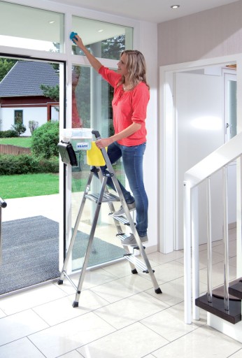 Лестница KRAUSE SECURY MultiGrip 1x4 2,85м 126528