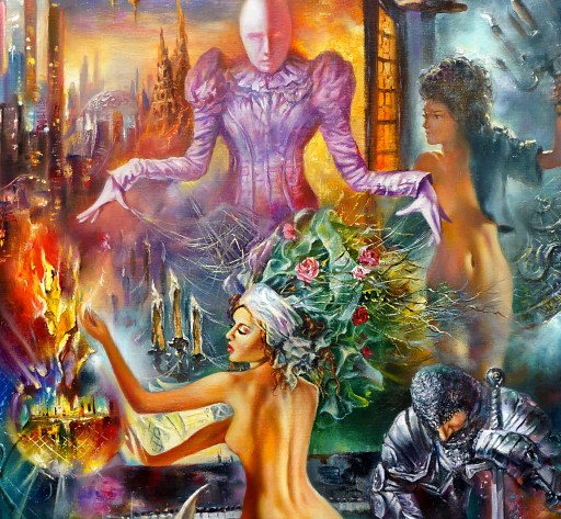 VITUS Новая картина маслом 80 x 60 !!! от ANNA ART