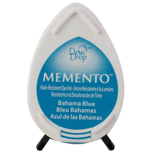ЧЕРНИЛА НА ВОДНОЙ ОСНОВЕ Memento Dew Drop — Багамский синий