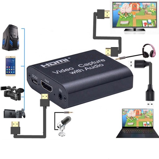 HDMI Grabber USB 3.0 ПК ВИДЕОКОРДЕР HDCP OBS