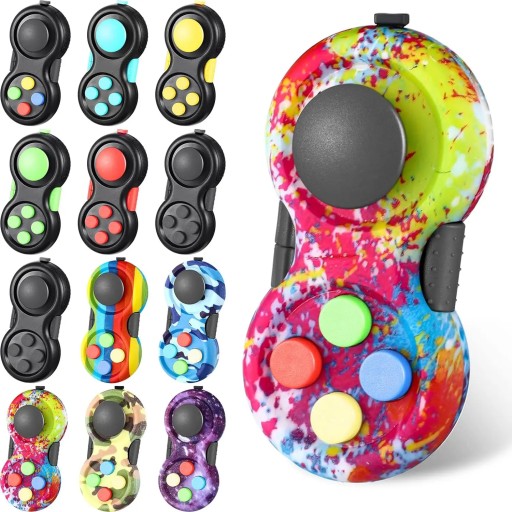 Fidget Pad Ретро Классический контроллер Fidget Ручной игровой контроллер Fidget