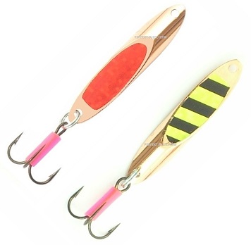 BŁYSTKA PERFEKT COPPER - RED / BLACK - YELLOW 3,9g