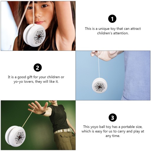 Craft Yoyo Kids Toys Dzieci Vintage Drewniane