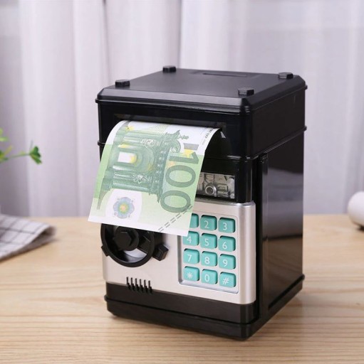 Копилка-сейф для хранения монет с PIN-кодом