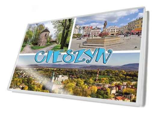 Magnesy na lodówkę miasta - CIESZYN