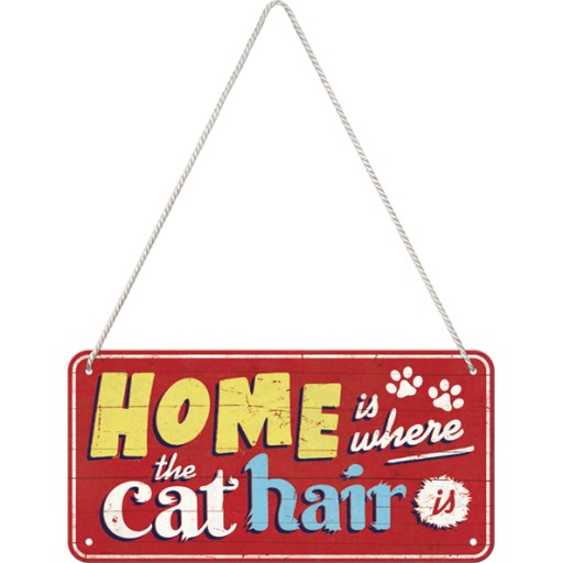 Zawieszka Home is Where CAT Hair Nostalgic 28058