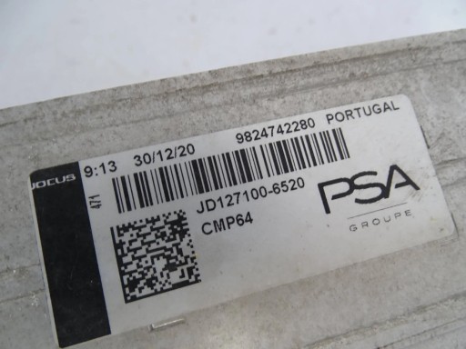 INTERCOOLER PSA PEUGEOT CITROEN OPEL 1,2