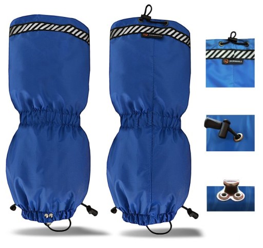 PRZECIWDESZCZOWE STUPTUTY gaiters ODBLASK r. S