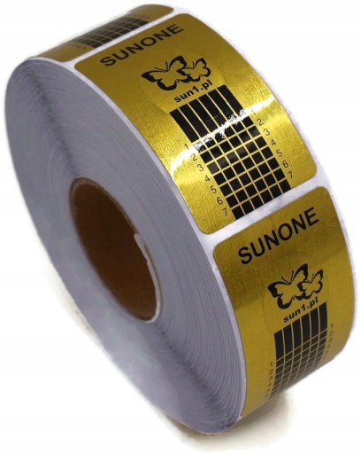 Sunone 500 шт. Шаблоны форм для акриловых гелевых ногтей