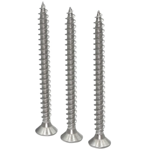Конические шурупы Torx 5x80 для мебели из нержавеющей стали, 100 шт.