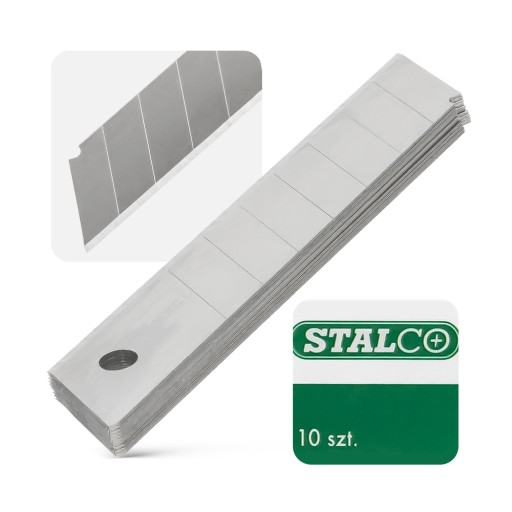 Stalco S-17618 Лезвия сломанные 180 мм 10 шт.