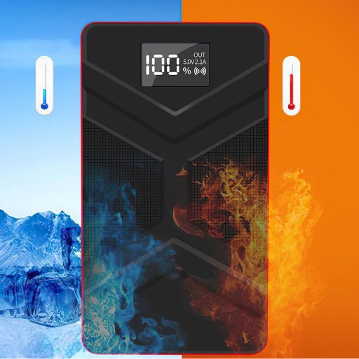 JUMP STARTER BOOSTER POWERBANK СО СВЕТОДИОДНЫМ ФОНАРЕМ + ЗАЖИМЫ 6000 мАч USB 3В1