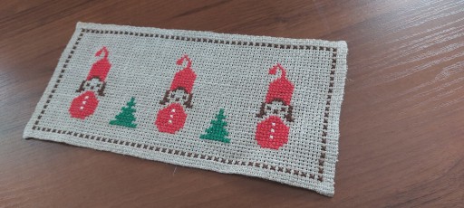 Старая шведская рождественская салфетка
