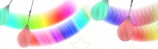 Светодиодные шарики для пои, набор из 2 штук, светящиеся ночью LED КРАСИВЫЕ