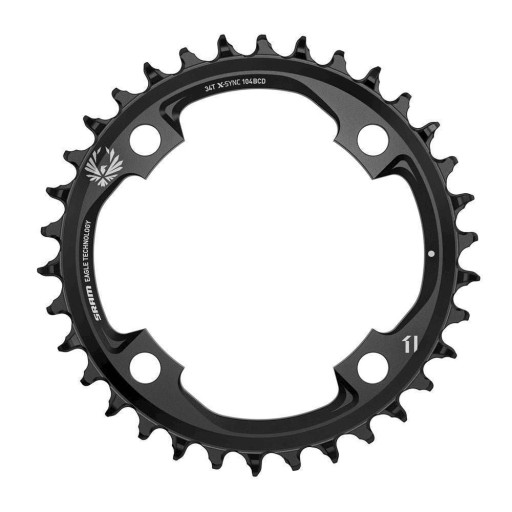 Sram XX1 Eagle X-SYNC 2, 12-скоростная звездочка BCD104, 34 зуб.