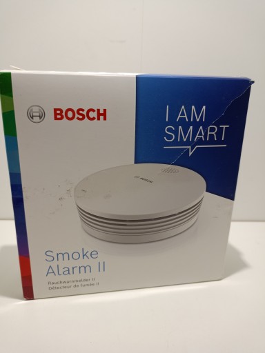 DETEKTOR CZUJNIK DYMU BOSCH SMART HOME ZASIĘG 100M Smoke Alarm