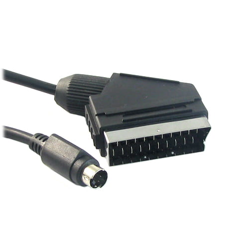 SCART EURO — SVHS, 4-контактный разъем, 15 м.
