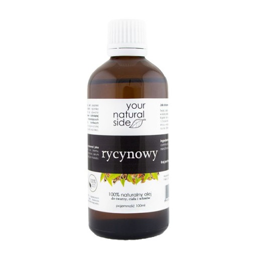 YOUR NATURAL SIDE - Olej Rycynowy Nierafinowany do twarzy, ciała i włosów