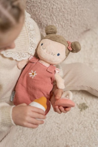 МАЛЕНЬКАЯ ГОЛЛАНДСКАЯ КУКЛА BABY ROSA В ПЕРЮЛКЕ С АКСЕССУАРАМИ