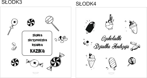 SKRZYNKA SŁODKOŚCI BABCI I DZIADKA UPOMINEK GRATIS