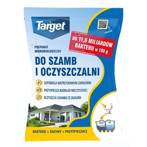 Препарат для очистных сооружений и септиков TARGET 25г