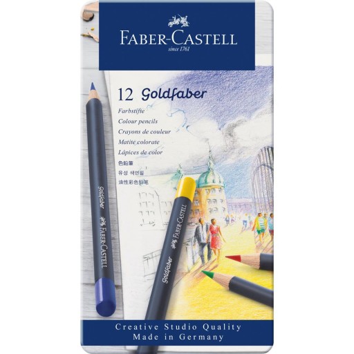 Мелки-карандаши FABER CASTELL GOLDFABER 12 шт.