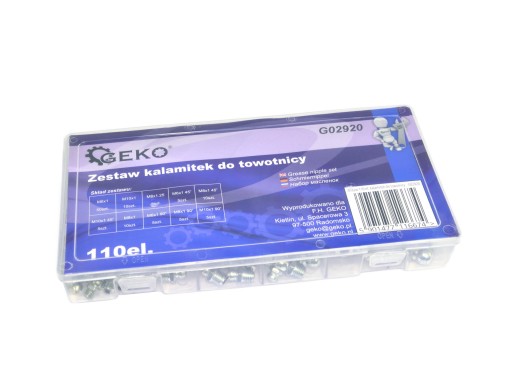 Каламитки - набор 110 шт GEKO G02920