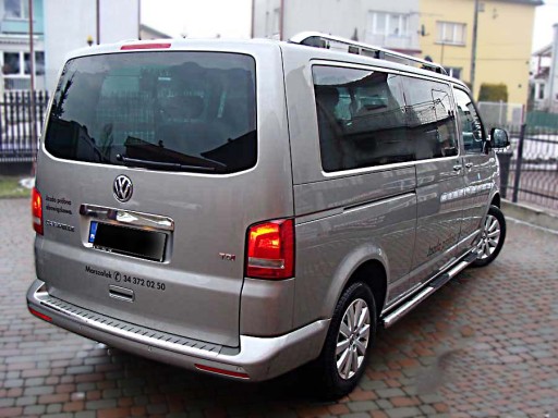 Автомобильные Рейлинги VW T5 T6 Silver LONG