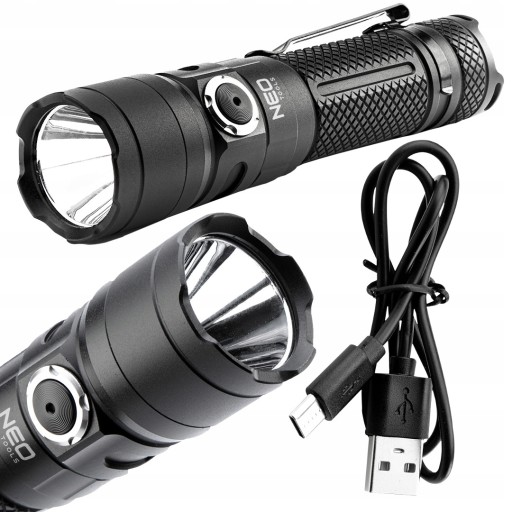 НЕО АККУМУЛЯТОРНЫЙ ФОНАРЬ 1500ЛМ LED SST40 USB-C