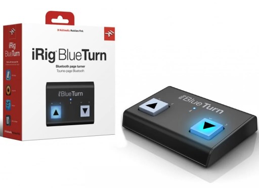IK Multimedia iRig BlueTurn — компактный контроллер