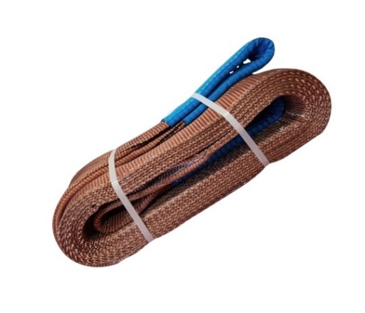 ZAWIESIE PASOWE DŹWIGOWE 6t / 4m / 180mm PĘTLE