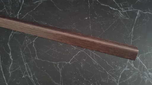KĄTOWNIK PCV Osłona PVC NAROŻNIK 10x10mm VENGE CIEMNE 200cm