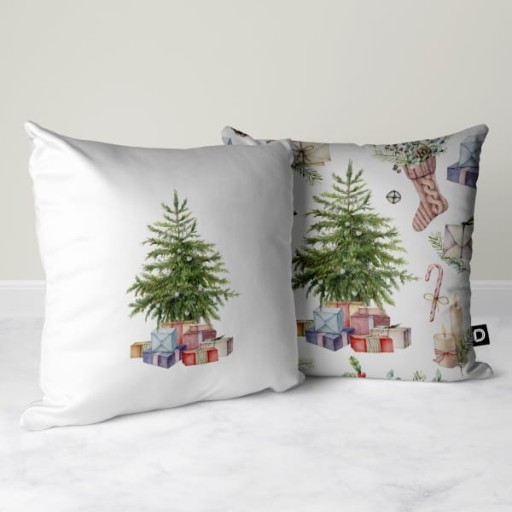 Poszewka WINTER wzór BN36 | pastelowe prezenty