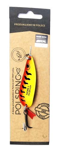 Błystka Wahadłówka Polsping Mors Yellow Tiger 1 14g