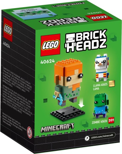 LEGO BrickHeadz Майнкрафт Алекс 40624