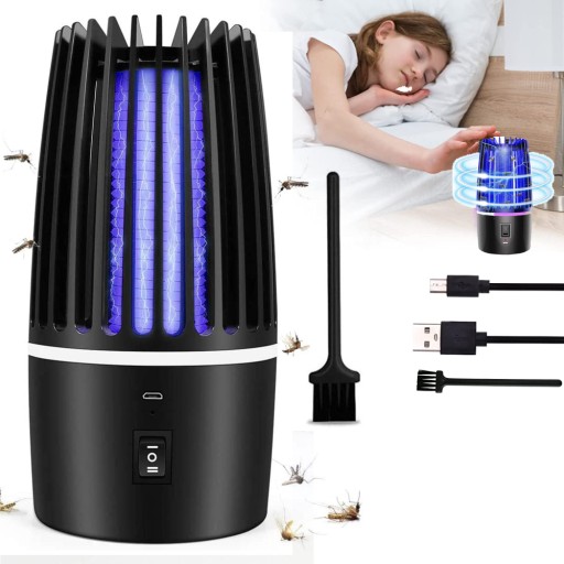 LAMPA OWADOBÓJCZA LAMPA NA KOMARY MUCHY MESZKI ĆMY MOLE OSY OWADY 2 w 1