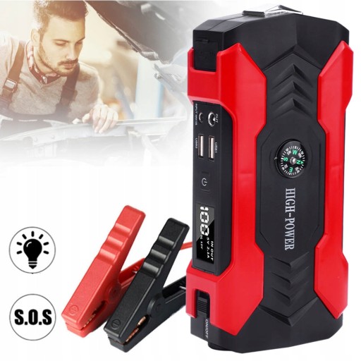 BOOSTER JUMP STARTER POWERBANK 28000 мАч