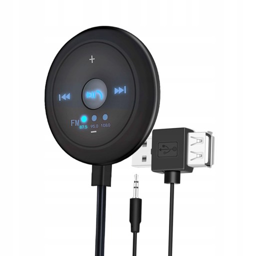 Автомобильный Bluetooth 5.0 3,5 мм/USB-приемник