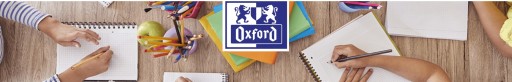 блокнот с буквами OXFORD Floral A6 80k 90g line