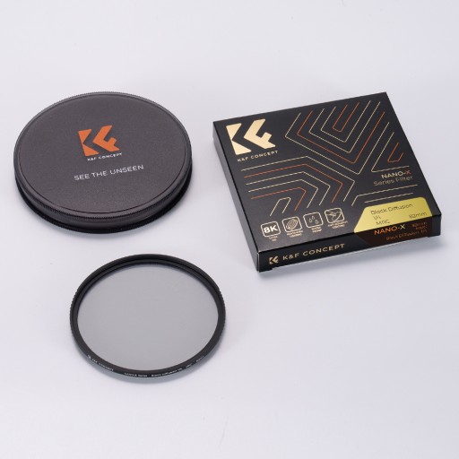 K&F Black Mist 1/4 Nano X PRO диффузионный фильтр с эффектом 49 мм
