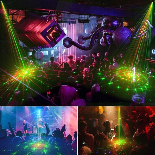 PROJEKTOR DYSKOTEKOWY KULA DISCO REFLEKTOR UV LED